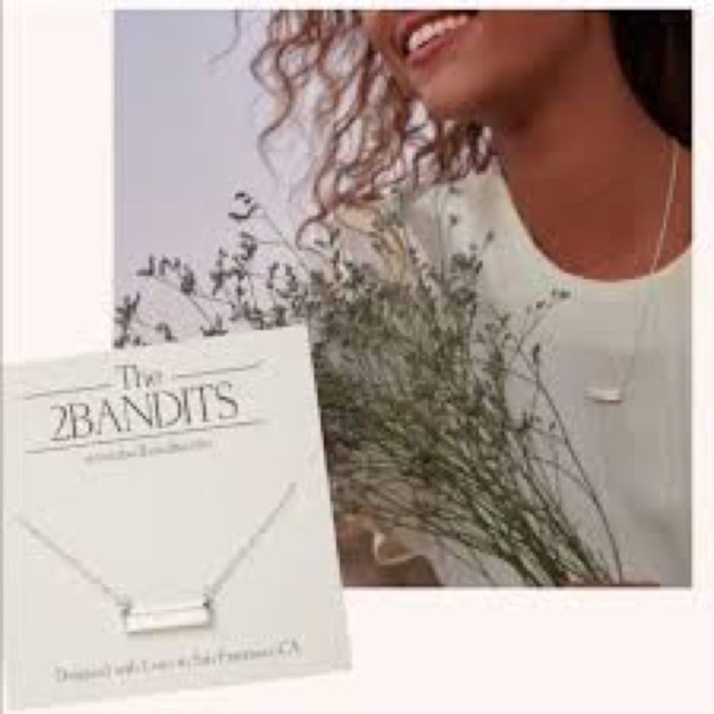 THE 2 BANDITS Athens Silver Necklace